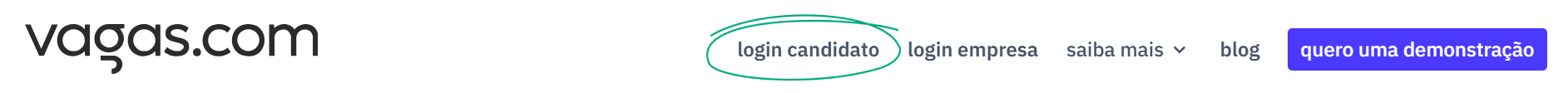 Login Candidato