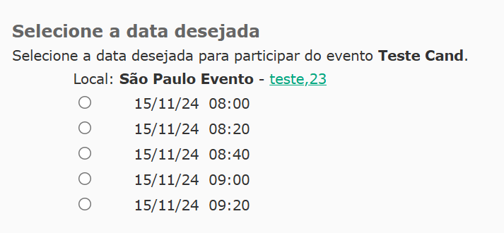 Selecionar Data - Vagas.com