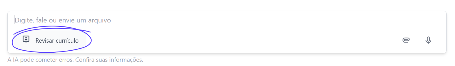 Revisar Currículo